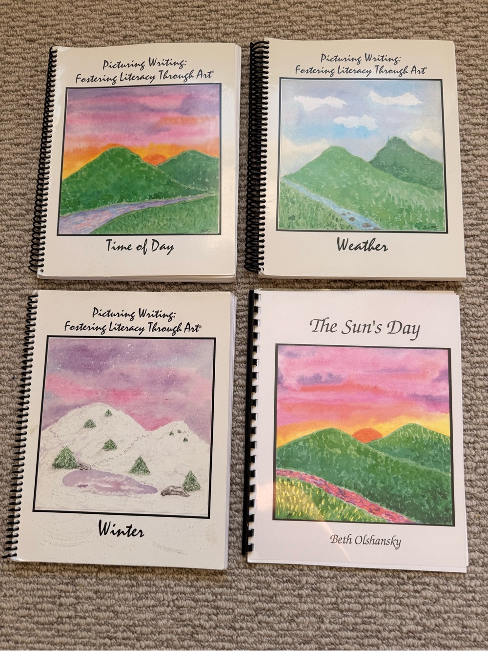 Picturing Writing: Fostering Literacy Through Art – 4 Book Teacher Resource Set